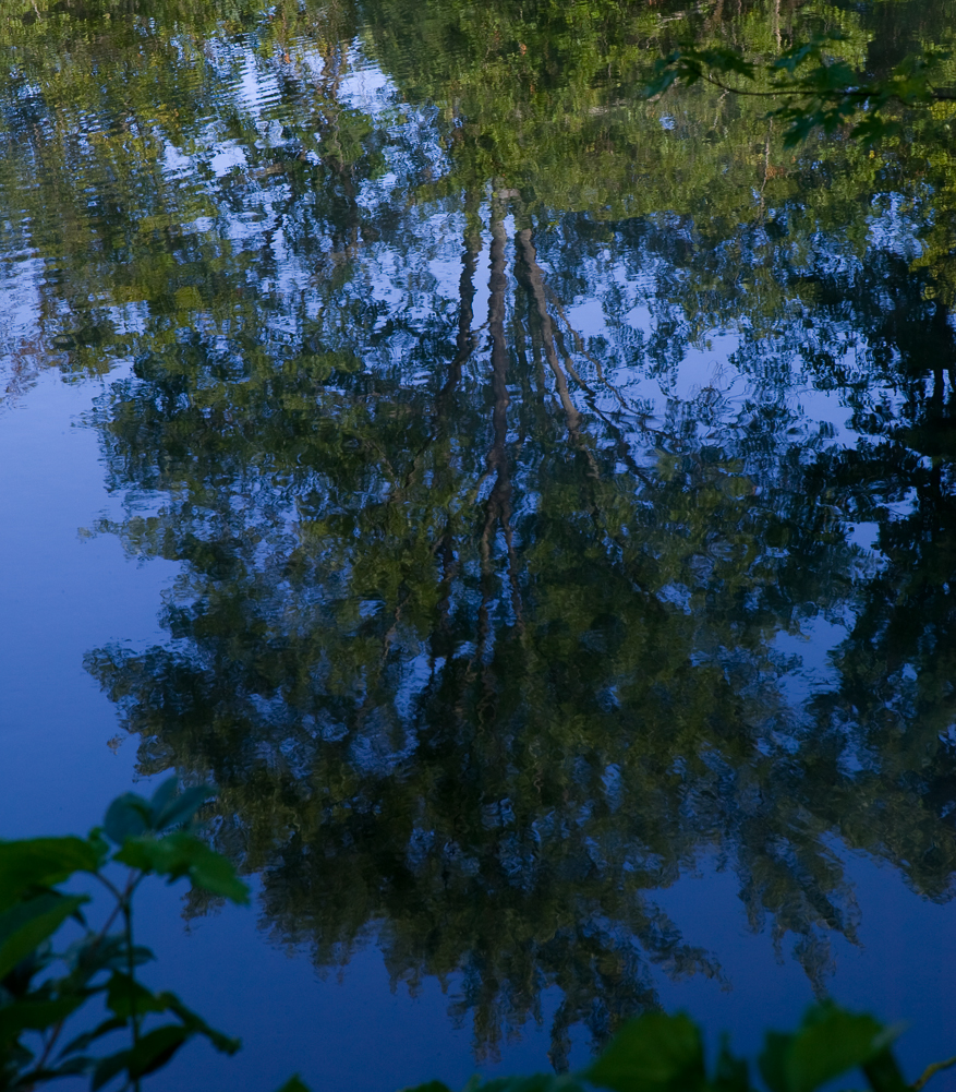 Schroon River Reflection